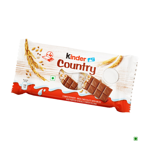 Kinder Country Milk Chocolate T4 94g