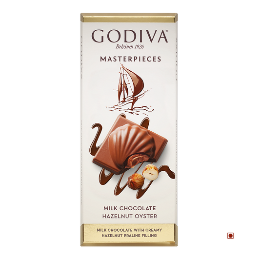 Godiva Milk Hazelnut Chocolate Bar 83g