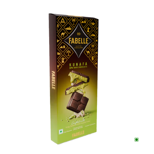 Fabelle Pistachio Dark Kunafa 120g