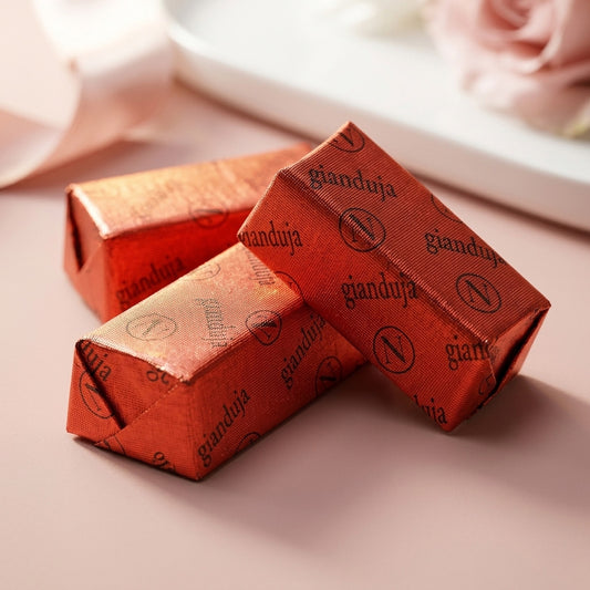 Neuhaus Bloc Gianduja Red milk 12g (Pack of 2)