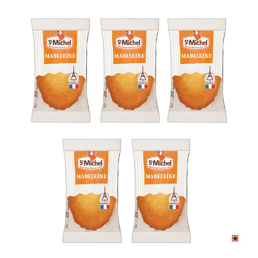St. Michel Madeleine Pack of 5 (25g X 5) 125g