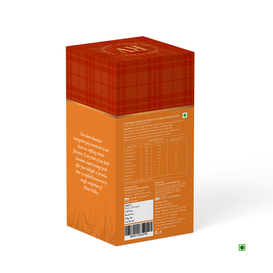 Rhine Valley Chocolate Coated Orange Peel 125g
