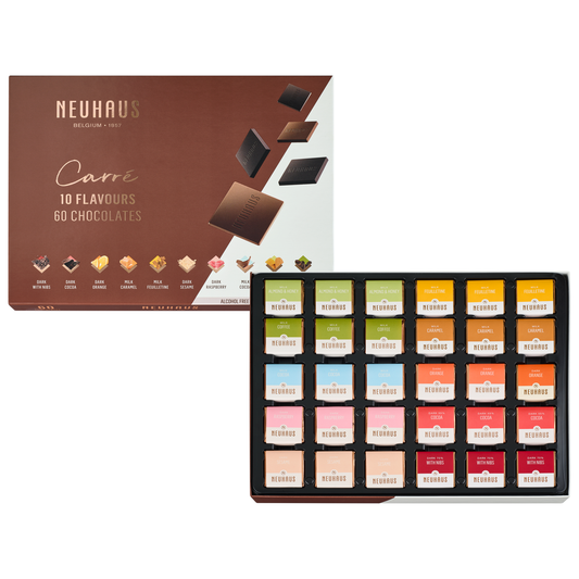 Neuhaus Carre 10 flavours Box 60pc 300g