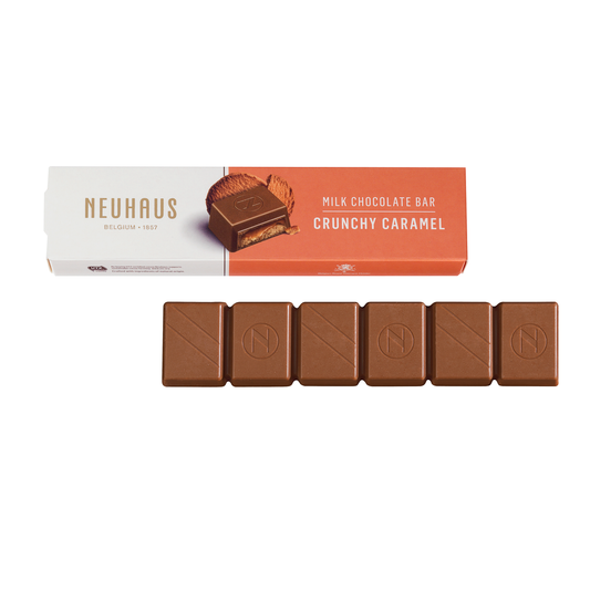 Neuhaus Milk Chocolate crunchy caramel bar 50g