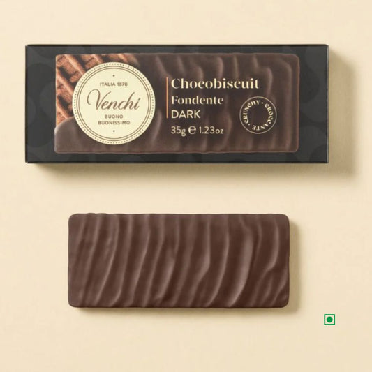 Venchi Snack Dark Chocobiscuit 35G