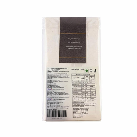 Rhine Valley 85% Dark Fig & Walnut 100g