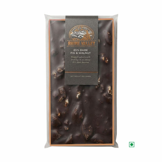 Rhine Valley 85% Dark Fig & Walnut 100g