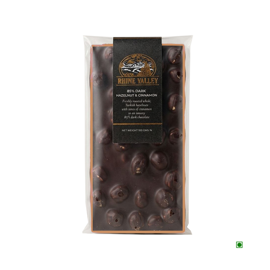 Rhine Valley 85% Dark Hazelnut & Cinnamon 100g