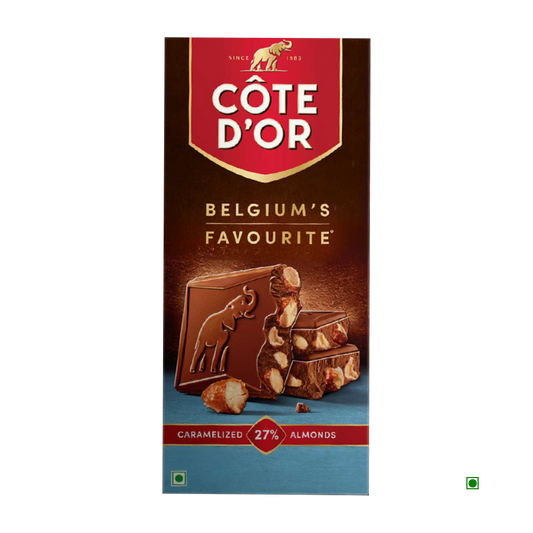 COTE DOR TABLET MILK ALMONDS 180G