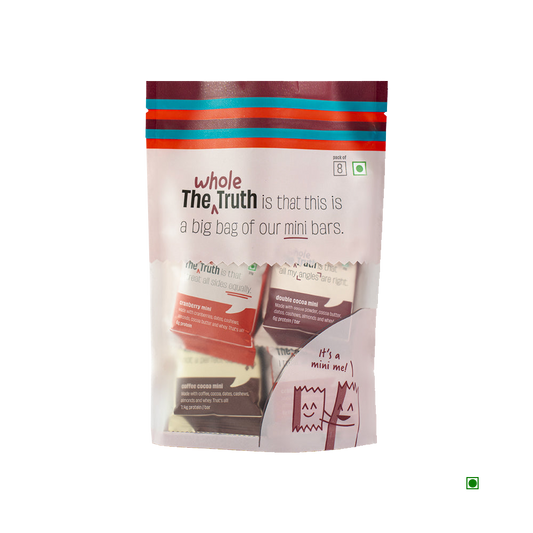 The Whole Truth Pack of 8 Mini Protein Bar 216g