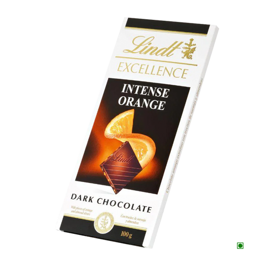 Lindt Excellence Orange Intense Bar 100g