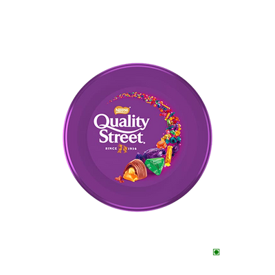 The Nestle Quality Street Tin 480g is shown on a white background.