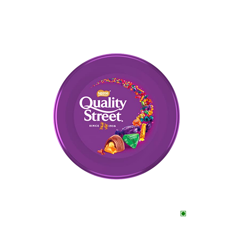 The Nestle Quality Street Tin 480g is shown on a white background.
