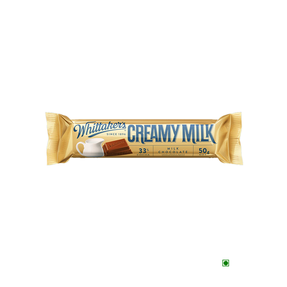 Whittaker's creamy milk bar.