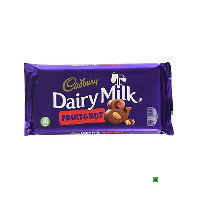 Cadbury Dairy Milk Chocolate With Fruit & Nuts Bar 180g.