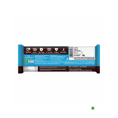An image of a RiteBite Max Protein Daily Choco Classic Bar 50g on a white background.