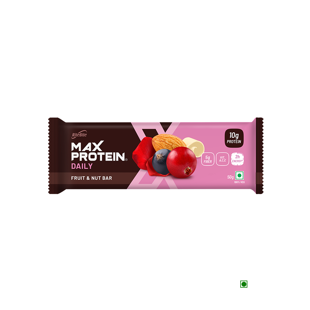RiteBite Max Protein Daily - Fruit & Nut 50g - Pack of 1