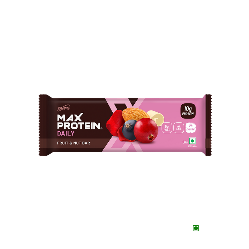 RiteBite Max Protein Daily - Fruit & Nut 50g - Pack of 1
