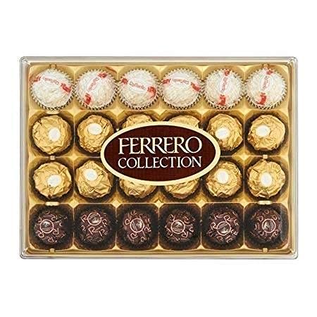 Ferrero Collection Box T24 269g, including Confetteria Raffaello and Ferrero Rocher.