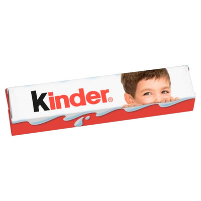 A box of Kinder Toothpaste with a child's face on it.