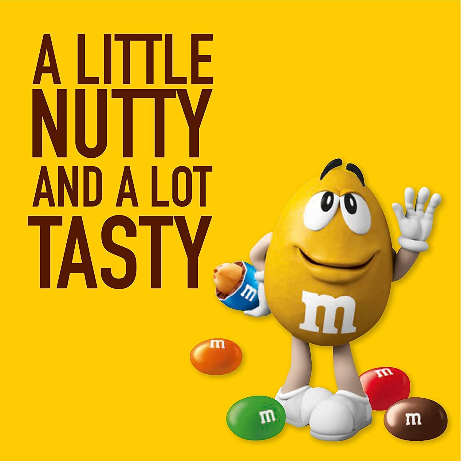 A little M&M's Peanut Pouch 250g and a lot tasty.