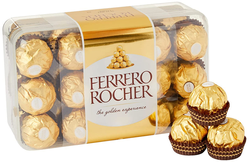 Ferrero Rocher T30 375g by Ferrero in a box.