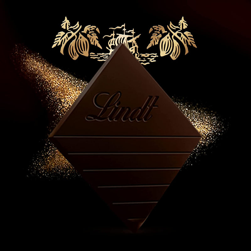 A Lindt Excellence 90% Cocoa Bar 100g with the word ludt on it.