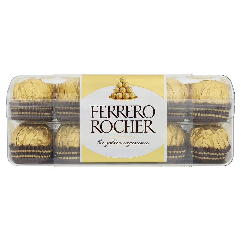 Ferrero Rocher T30 375g chocolates in a box.