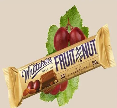 Whittaker's Fruit & Nut Bar 50g.