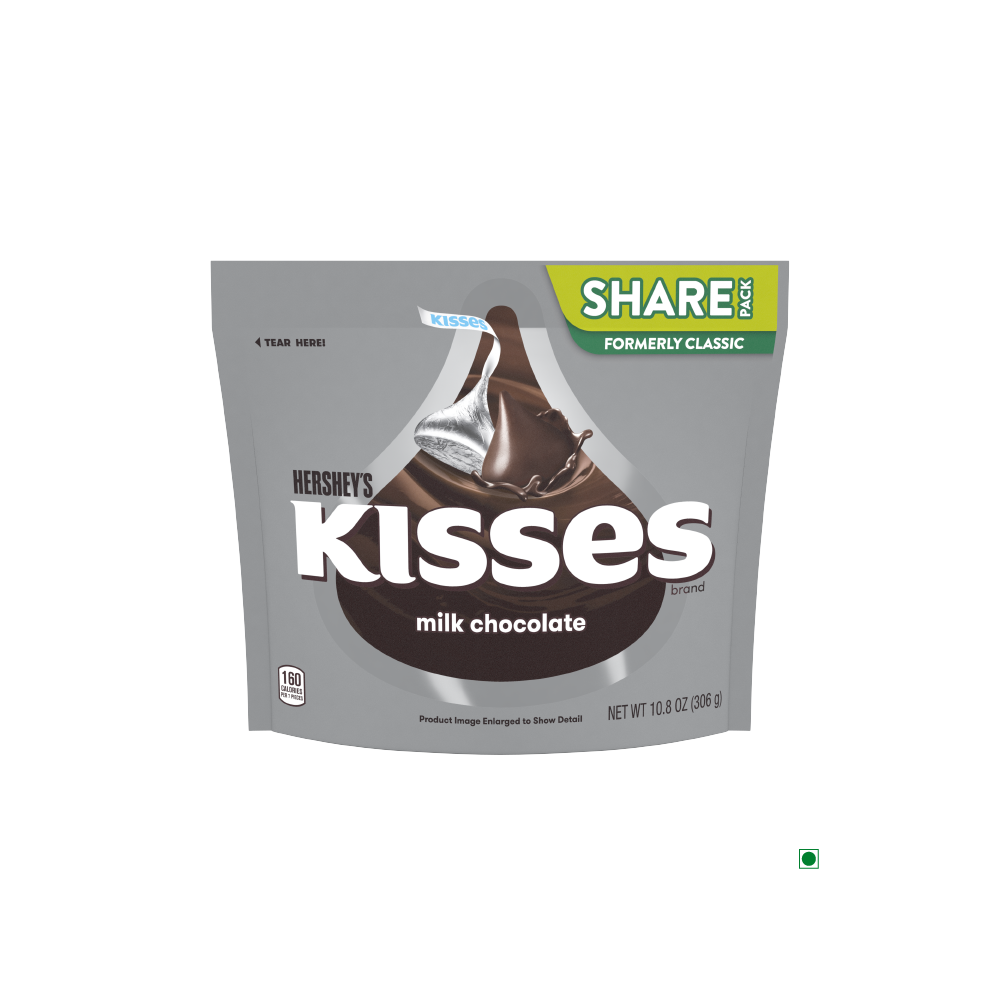 Hershey's Kisses Milk Chocolate 306g.