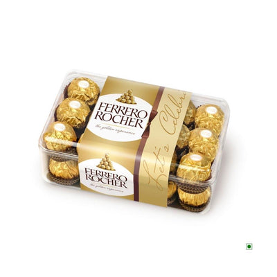 Ferrero Rocher T30 375g chocolates in a box by Ferrero.