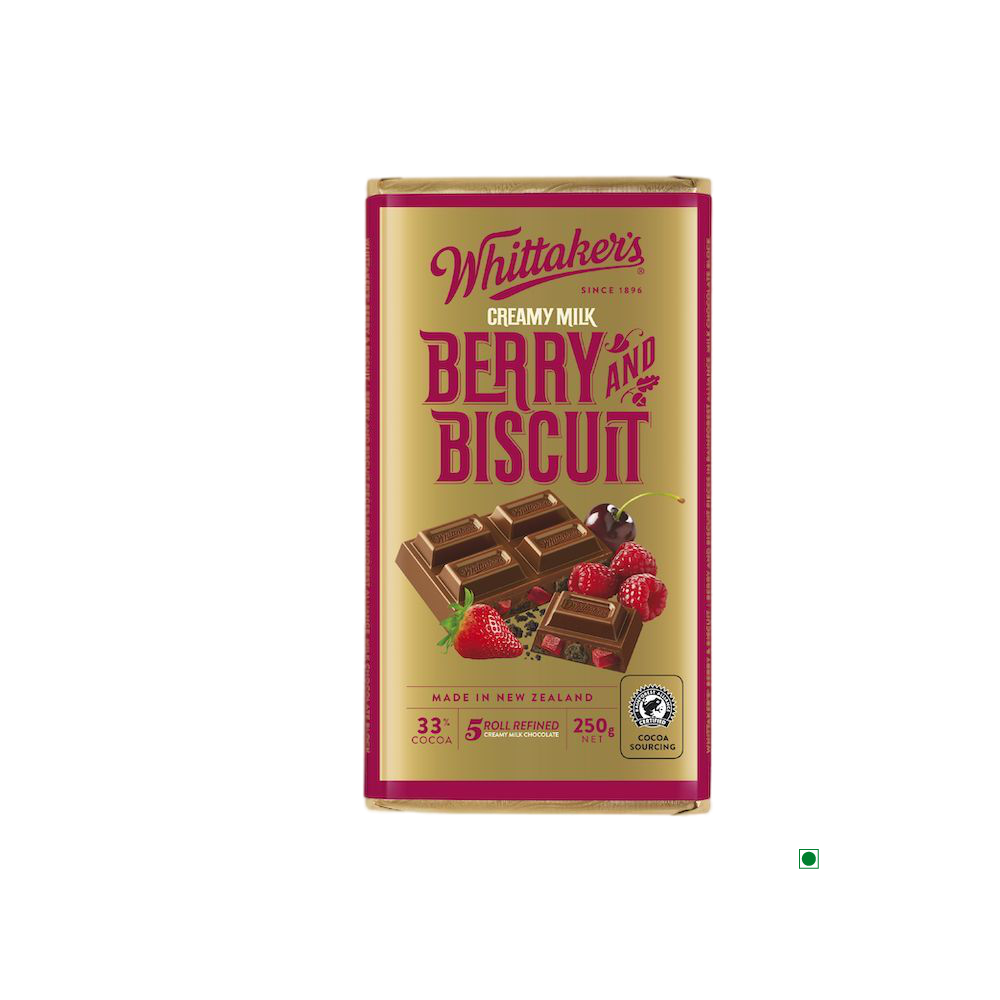Whittaker's Whittakers Berry & Biscuit Bar 250g.