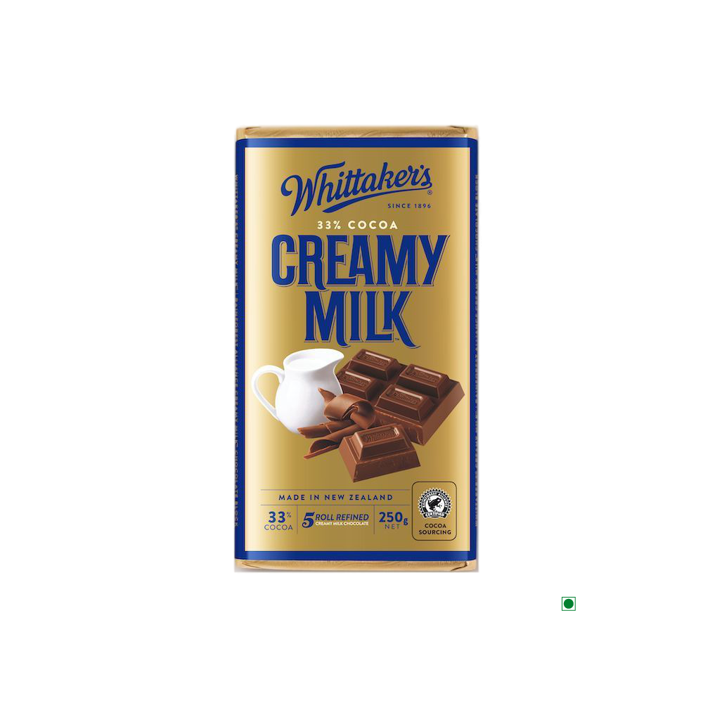 Whittakers' Whittakers Creamy Milk Bar 250g.