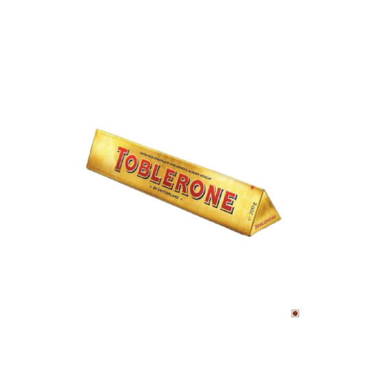 A Toblerone Milk Chocolate Bar 200g on a white background.