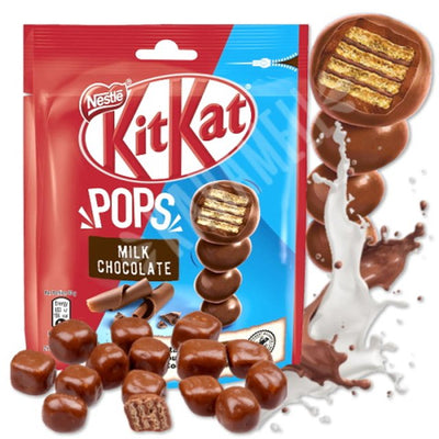 Kitkat Pop Choc Sharing Bag 140g mini chocolate.